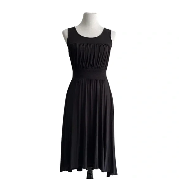 Anthropologie Girls From Savoy Annabel Black Dress Women’s XS - Picture 2 of 7